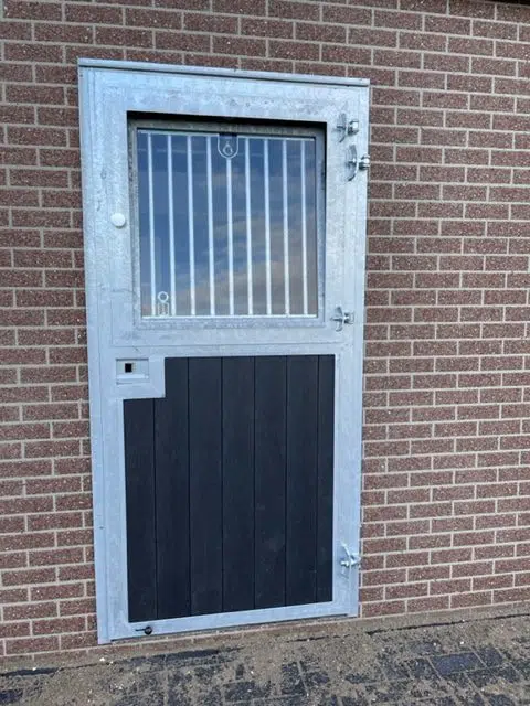 Staldeur draai en klep